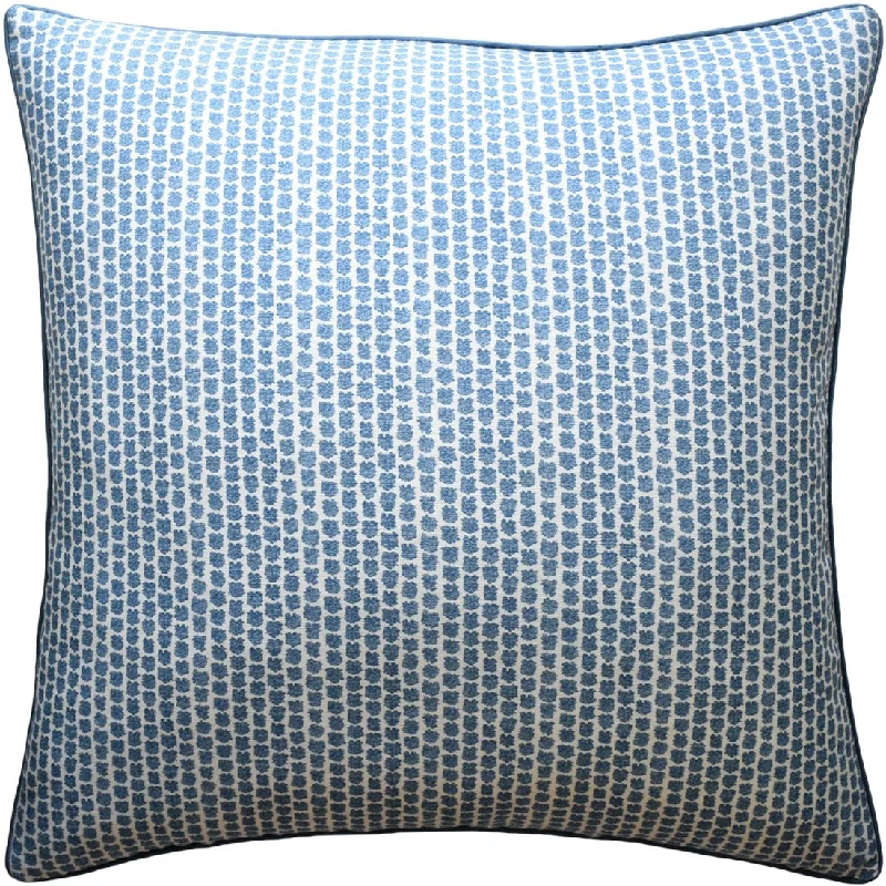 Soft and Fluffy Pillows for Bedroom ComfortKaya Blue Pillows by Ryan Studio