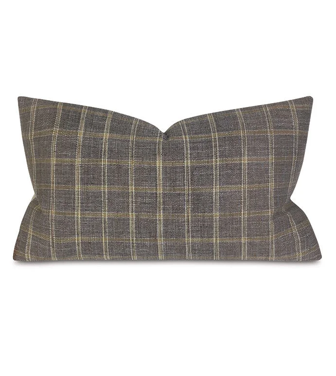 Cotton Pillows for Natural ComfortHastings Plaid Decorative Pillow