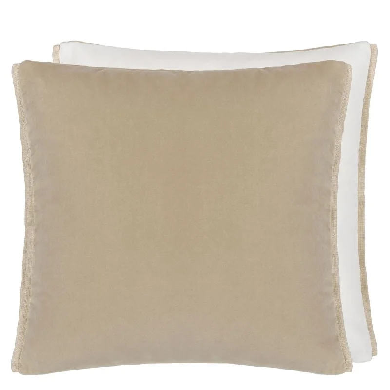 Hypoallergenic Pillows for Allergy SufferersDesigners Guild Varese Linen & Chalk Velvet Decorative Pillow