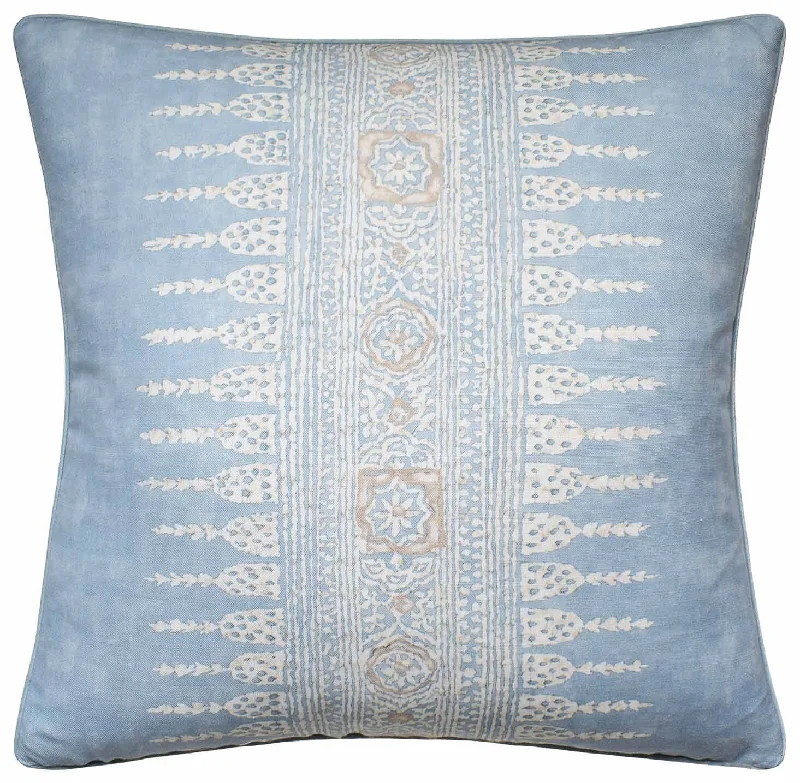 Firm Pillows for Side SleepersJavanese Stripe Spa Blue Decorative Pillow Ryan Studio