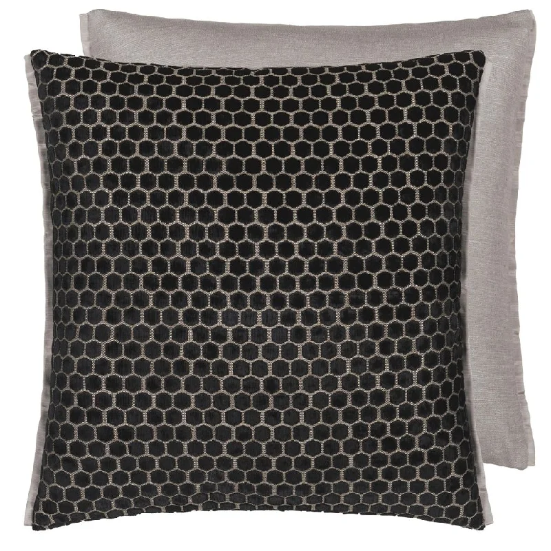 Hypoallergenic Pillows for Allergy SufferersDesigners Guild Jabot Noir Velvet Decorative Pillow