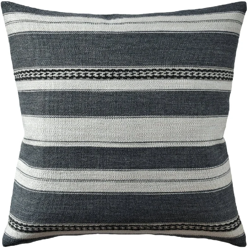 Orthopedic Pillows for Back Pain ReliefEntonto Stripe Grey Pillow by Ryan Studio