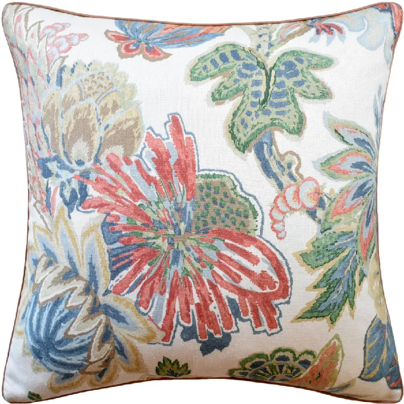 Cooling Pillows for Hot SleepersFloral Gala Wheat Decorative Pillow Ryan Studio