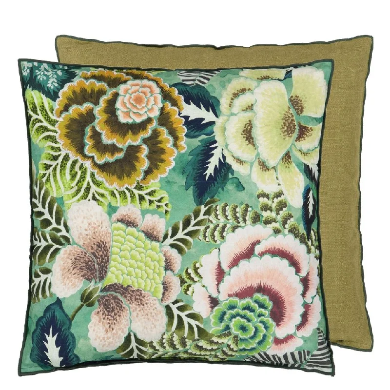 Orthopedic Pillows for Back Pain ReliefDesigners Guild Rose De Damas Jade Decorative Pillow