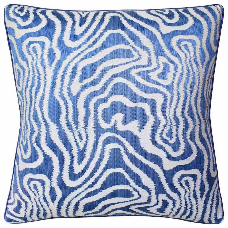 Travel Pillows for Long JourneysAlessandro Blue Decorative Pillow by Ryan Studio