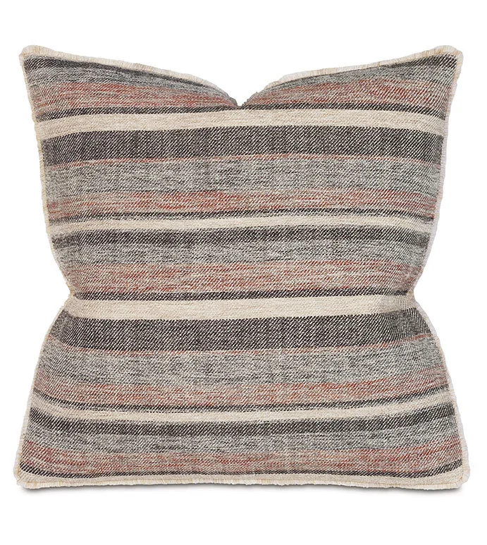 Down Alternative Pillows for Ethical ChoicesRidge Stripped Decorative Pillow