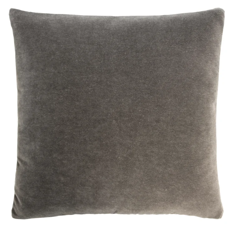 Feather Pillows for a Luxurious SleepMohair Tuxedo Decorative Pillow In Grey Copper