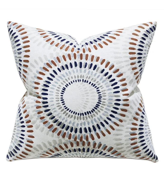 Cotton Pillows for Natural ComfortFilmore Geometric Decorative Pillow