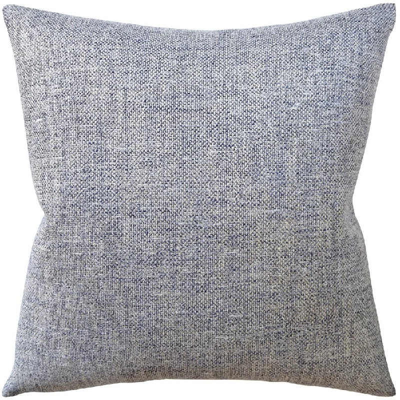 Round Pillows for Boho-Style InteriorsAmagansett Denim Pillow by Ryan Studio