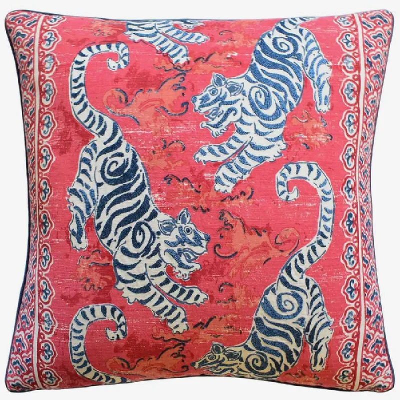 Cooling Pillows for Hot SleepersBongol Print Poppy Pillow by Ryan Studio