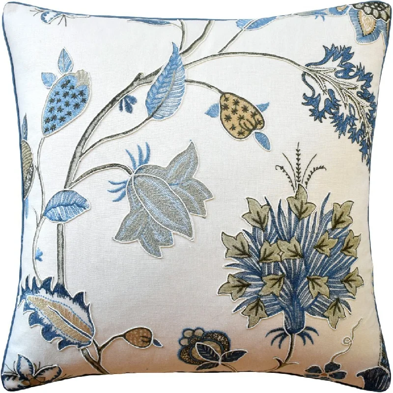 Decorative Pillows for Living Room MakeoverBakers Idienne Soft Blue Pillow by Ryan Studio