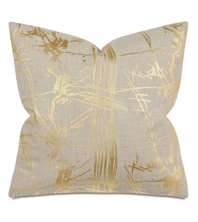 Soft and Fluffy Pillows for Bedroom ComfortIthaca Painterly Decorative Pillow