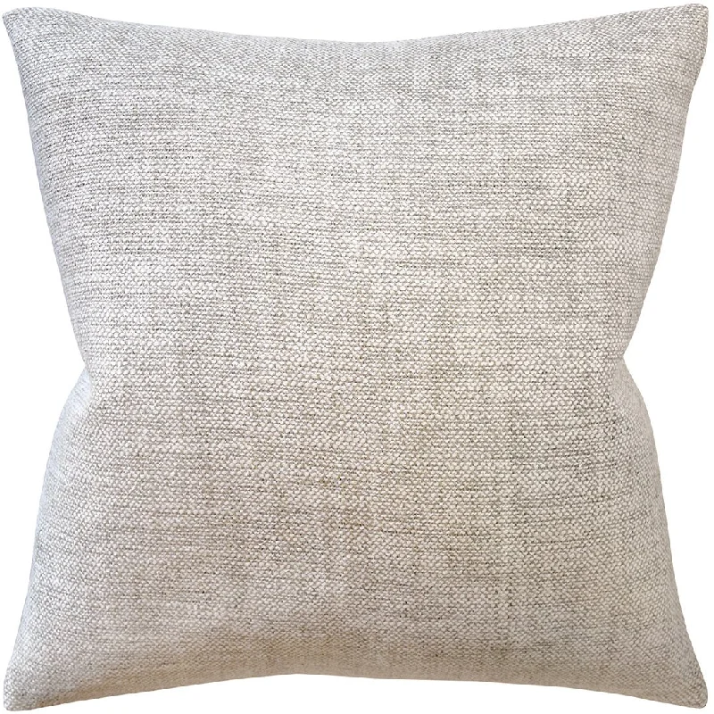 Plush Pillows for a Cozy BedAmagansett Taupe Pillow by Ryan Studio