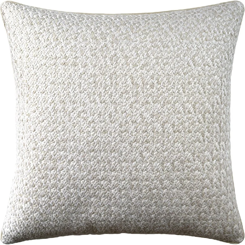 Feather Pillows for a Luxurious SleepLacing Alabaster Pillow by Ryan Studio