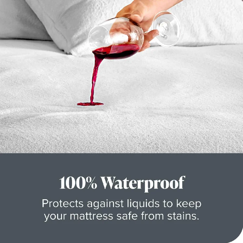 Memory foam mattresses for pressure relief and contouring100% Waterproof Terry Mattress Protector