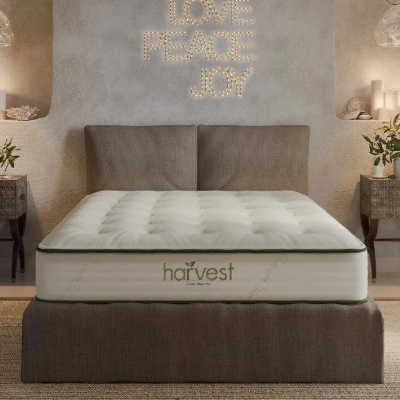 Hybrid mattresses combining foam and innerspring technologyHarvest Green Original 11" Natural Latex Mattress