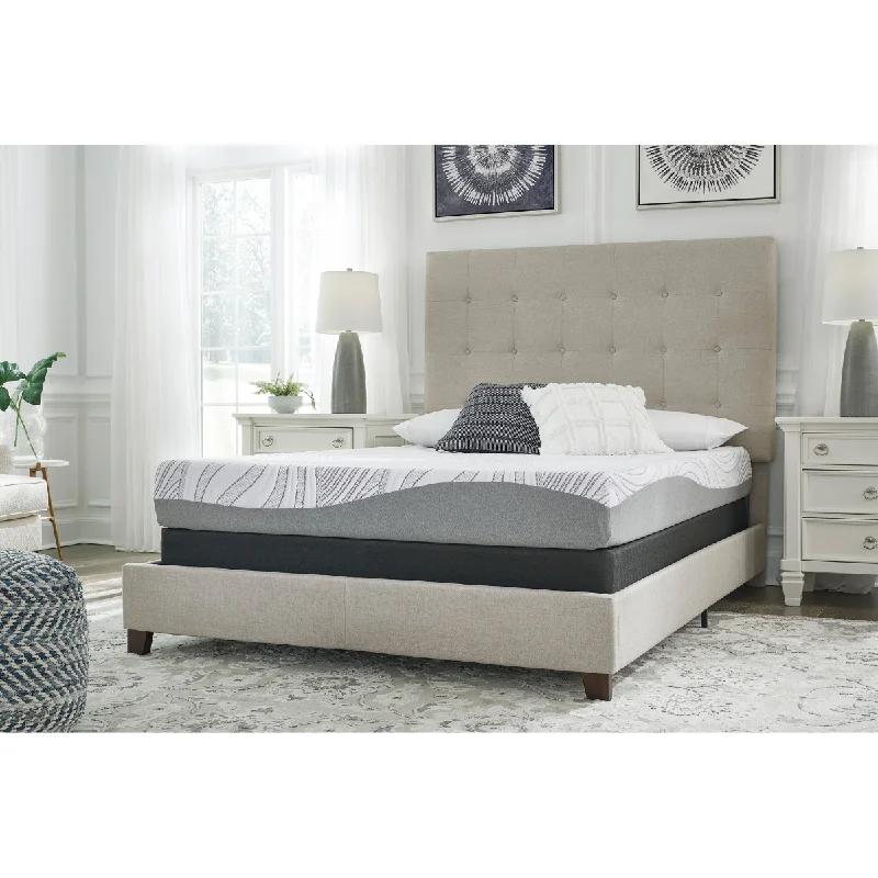 Hybrid mattresses combining foam and innerspring technologyPeak by Ashley Memory Foam 8" Mattress