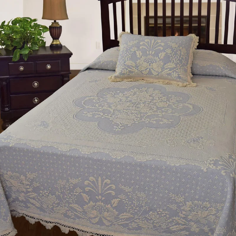 cotton bedspreads for breathability and softnessAbigail Adams Matelasse Bedspread