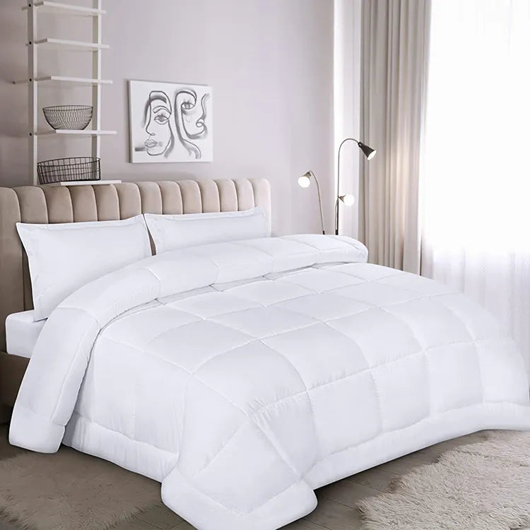 Bamboo - fiber - filled comforters with antibacterial and breathable qualitiesAll Season Classic Down Alternative Comforter