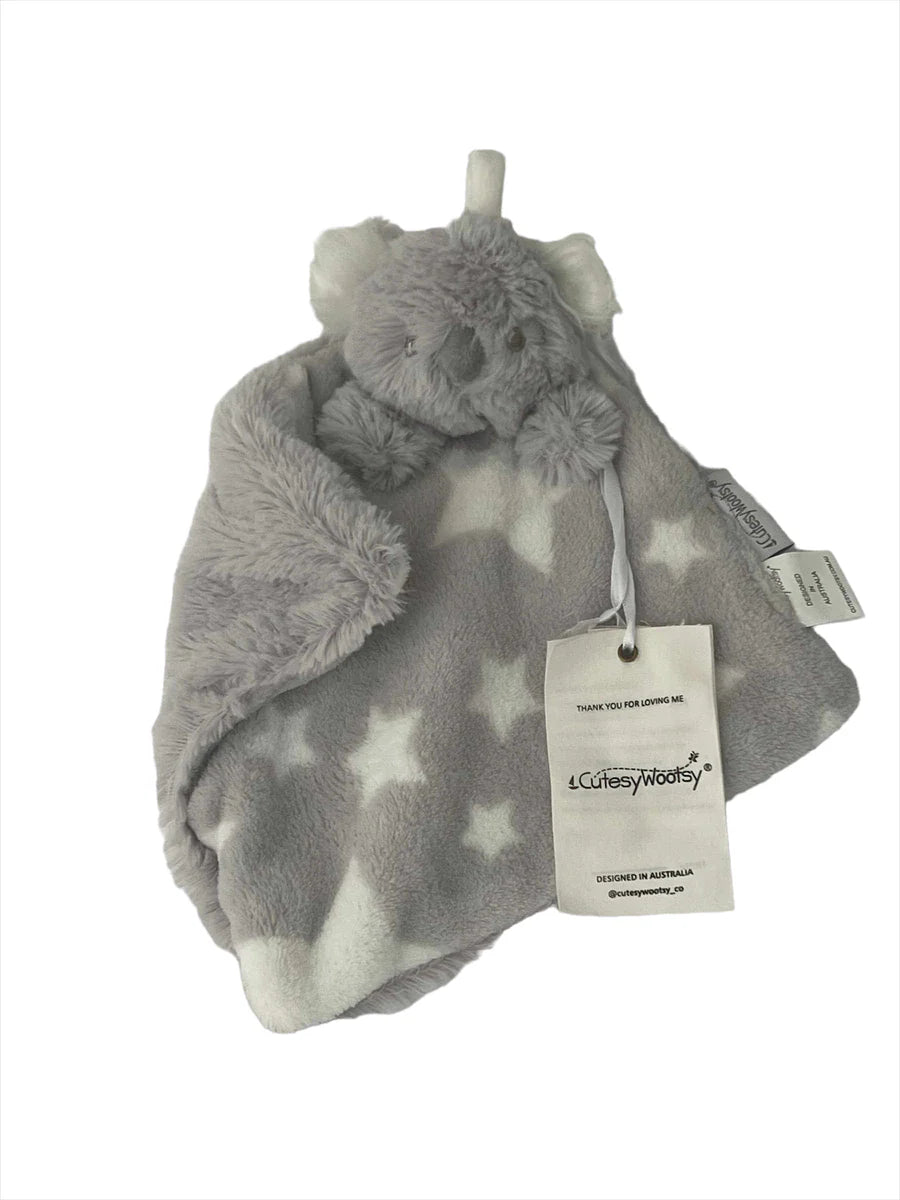 Silk - filled comforters for a luxurious and smooth touchBaby Comforter - Coral the Koala