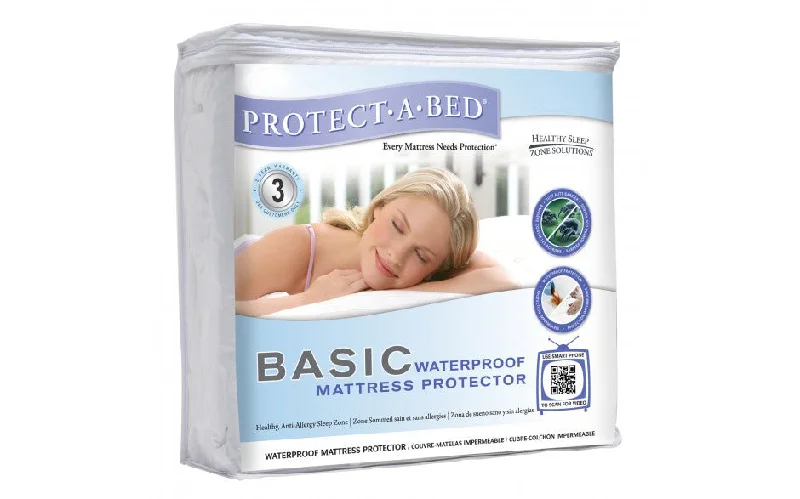 Bamboo - charcoal infused mattresses for odor absorptionBasic Mattress Protector