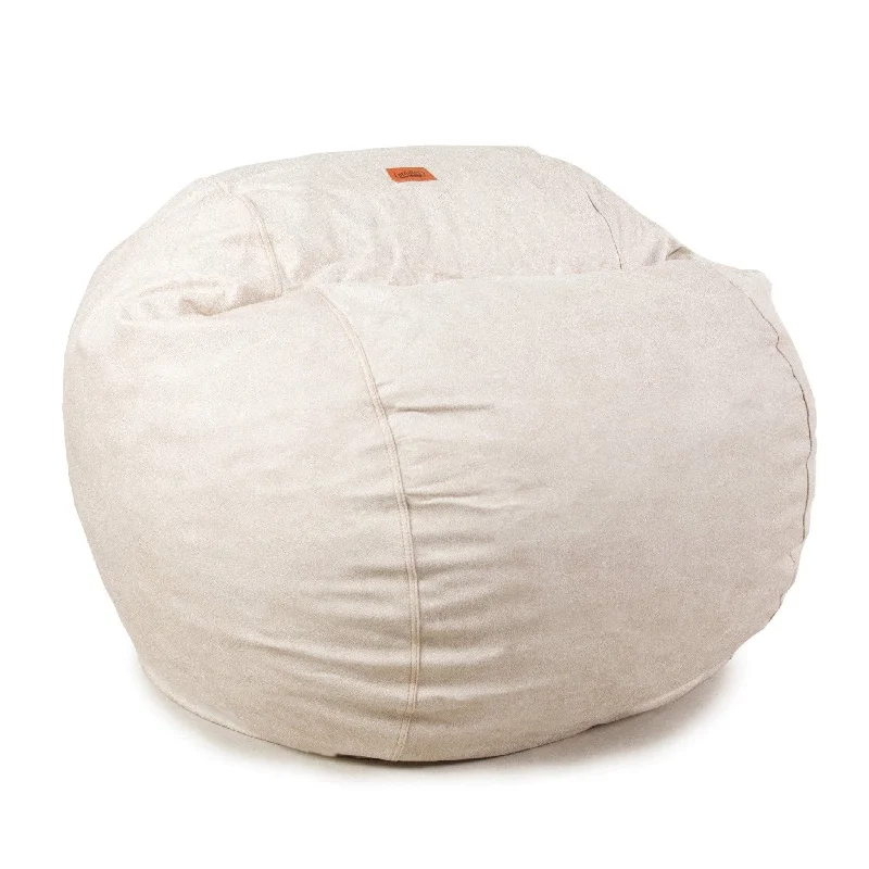 Wool - filled mattresses for natural insulation and moisture - wickingBean Bag - Queen - Faux Leather