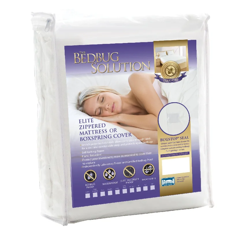 Natural latex and organic cotton blend mattressesBedBug Solution™ Elite Zippered Mattress Encasement