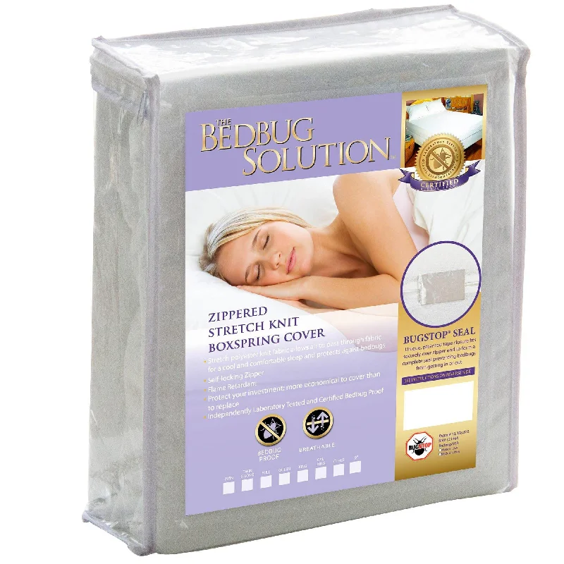 Memory foam mattresses for pressure relief and contouringBedBug Solution™ Zippered Stretch Knit Box Spring Protector