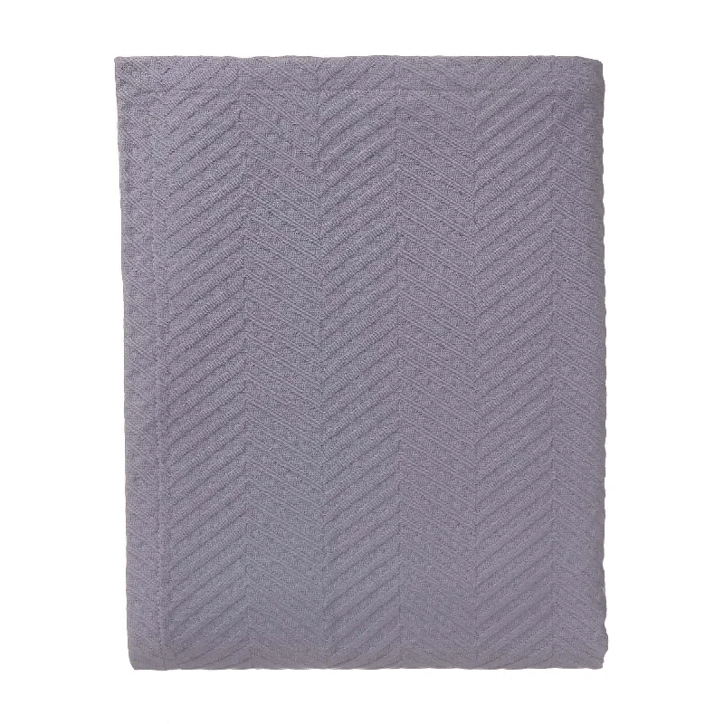 modern minimalist bedspreads for contemporary bedroomsLixa Cotton Bedspread [Pigeon Blue]