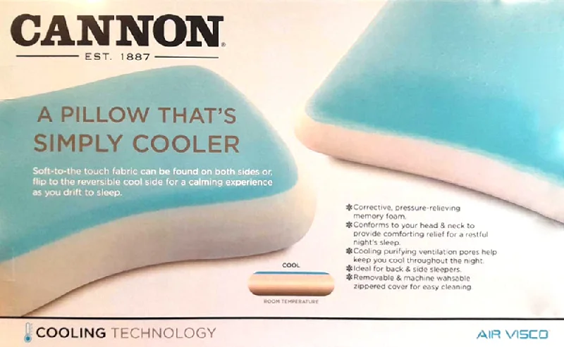 Wool - filled comforters with natural moisture - wicking and temperature - regulating featuresCannon Polar Gel Pillows