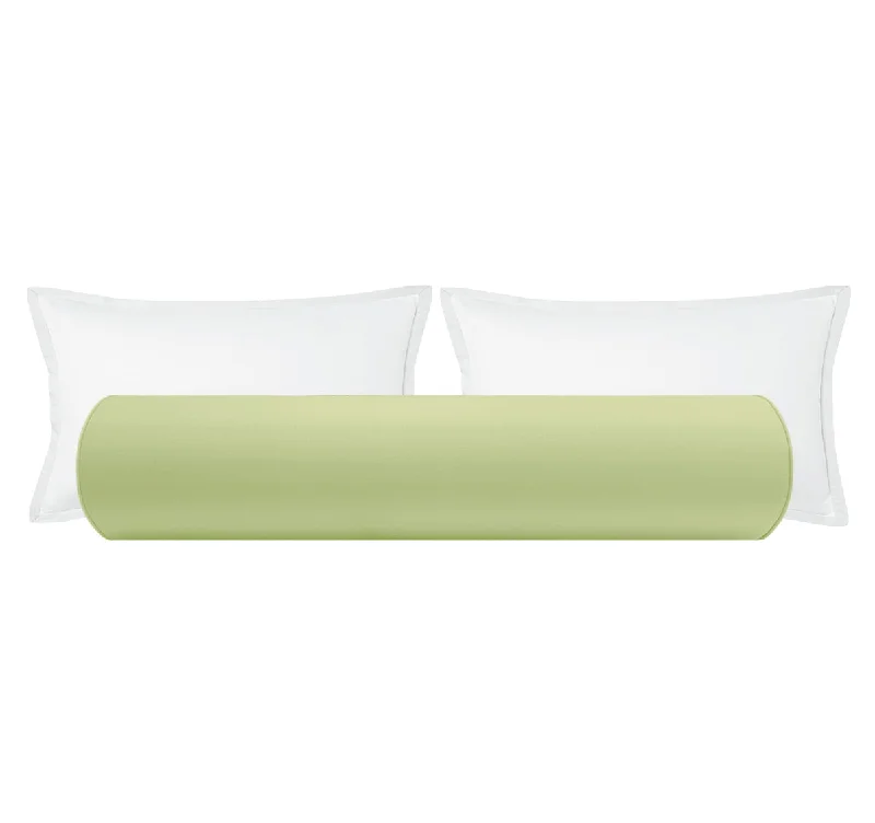 Bolsters for Art Deco - Themed Spaces to Complement the DesignTHE BOLSTER :: CLASSIC LINEN // CELADON