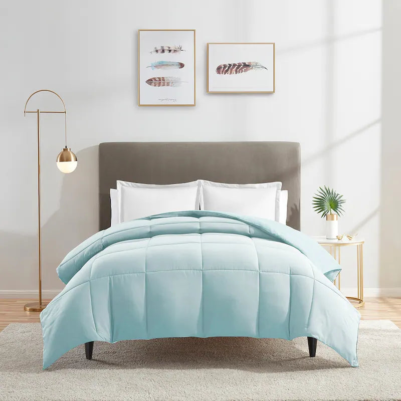 Queen - size comforters for standard queen - sized mattressesDown Alternative Comforter - Aqua