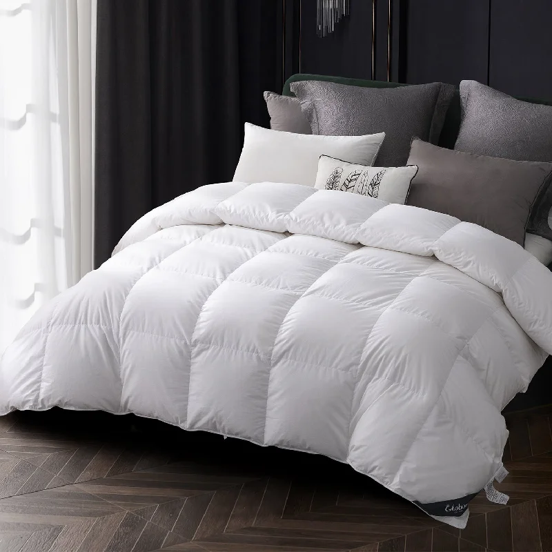 Goose down comforters known for their superior quality and insulationGlobon All Season Down Comforter