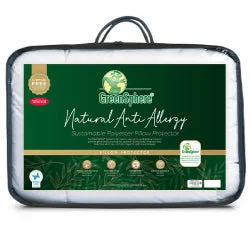 Wool - filled mattresses for natural insulation and moisture - wickingGreenSphere Natural Anti Allergy Pillow Protector 5 PACK