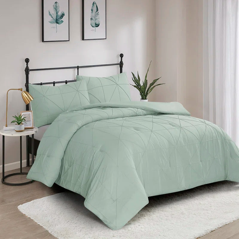 Goose down comforters known for their superior quality and insulationHartford Comforter - Misty Sage