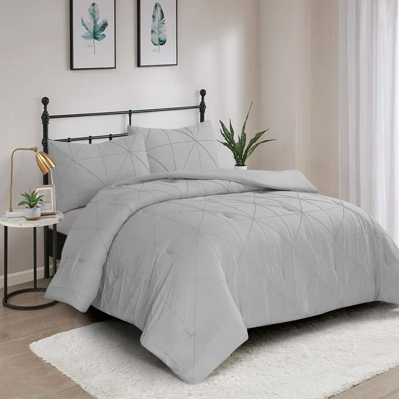 Microfiber - filled comforters that are lightweight and easy to care forHartford Comforter - Silver