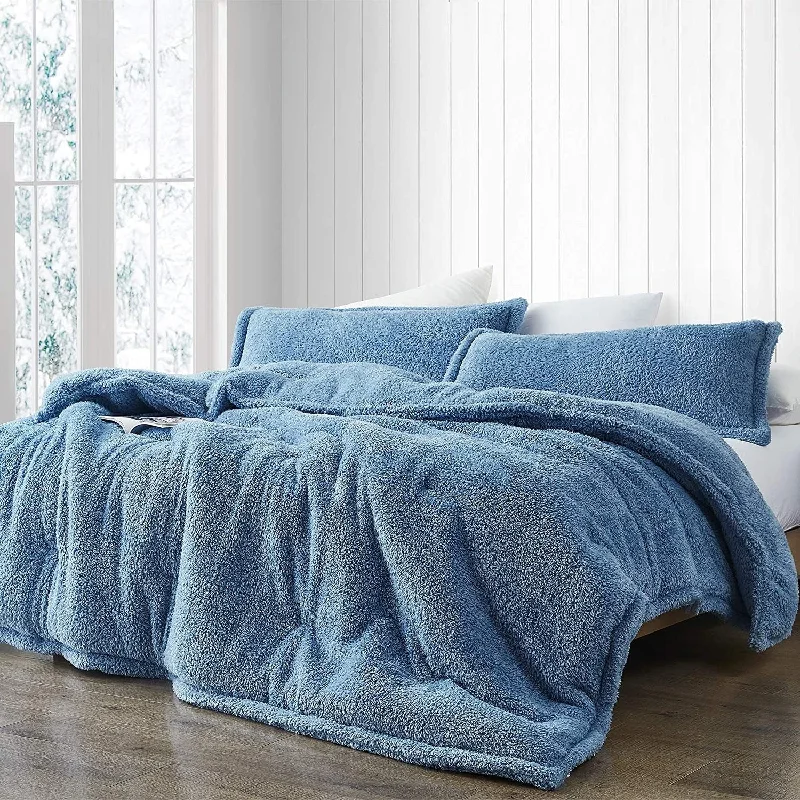 Wool - filled comforters with natural moisture - wicking and temperature - regulating featuresHollywood - Coma Inducer® Oversized Comforter Set - Faded Denim