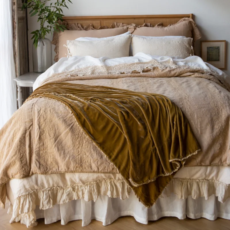 industrial style bedspreads with a rugged look for urban loftsInes Bedspread