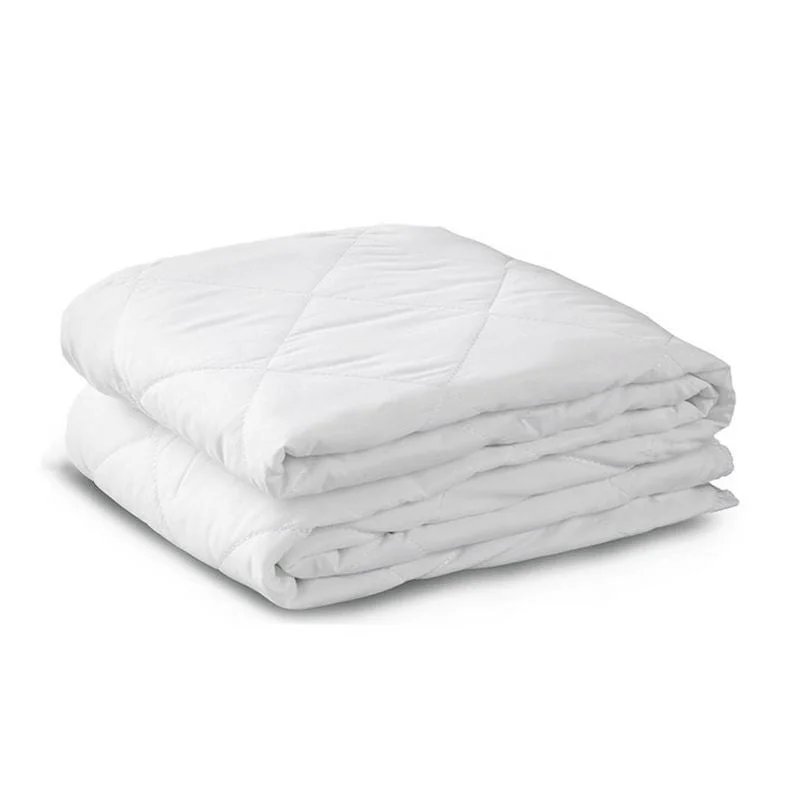 Wool - filled mattresses for natural insulation and moisture - wickingKing Quilted Mattress Protector Anti-Allergy