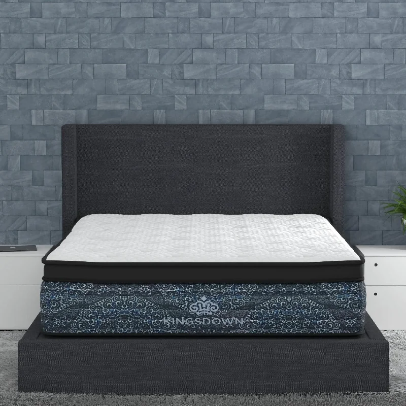 Gel - infused memory foam mattresses for cooler sleepKingsdown Cypruss Bay Mattress