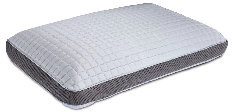 Wool - filled mattresses for natural insulation and moisture - wickingL2 Platinum Charcoal Bamboo Pillow