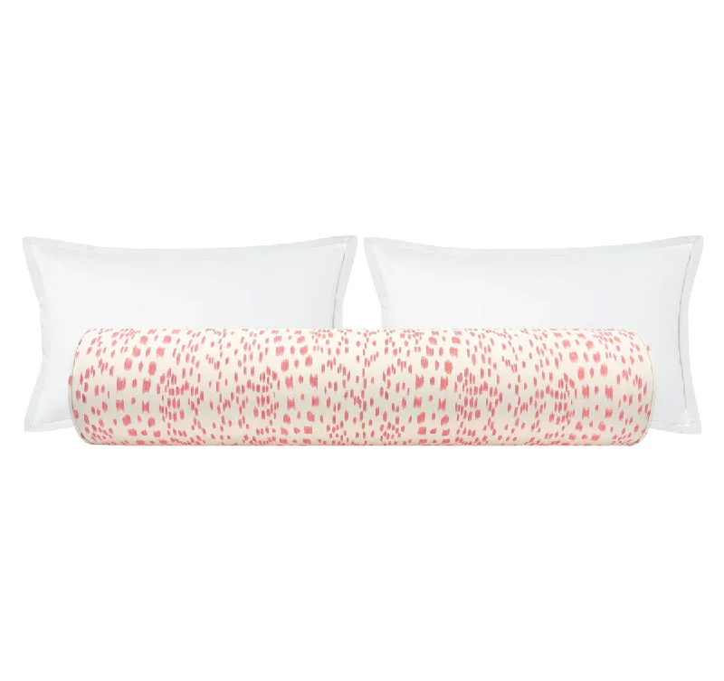 Decorative Bolsters with Embroidered Patterns for BedroomTHE BOLSTER :: LES TOUCHES // PETAL