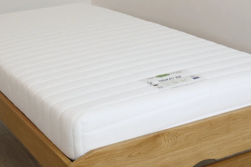 Hybrid mattresses combining foam and innerspring technologyMemory 250 Memory Foam Mattress