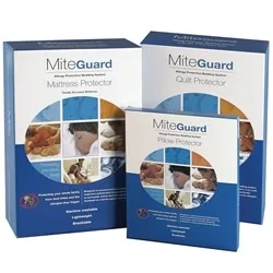 Natural latex and organic cotton blend mattressesMiteGuard Pillow Protector