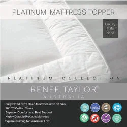 Wool - filled mattresses for natural insulation and moisture - wickingPlatinum 1500GSM High Loft Mattress Topper