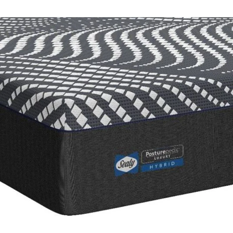 Innerspring mattresses with coil counts for supportSealy Posturepedic® Luxury Hybrid Powder Ridge Tight Top Medium 13.5 Inch