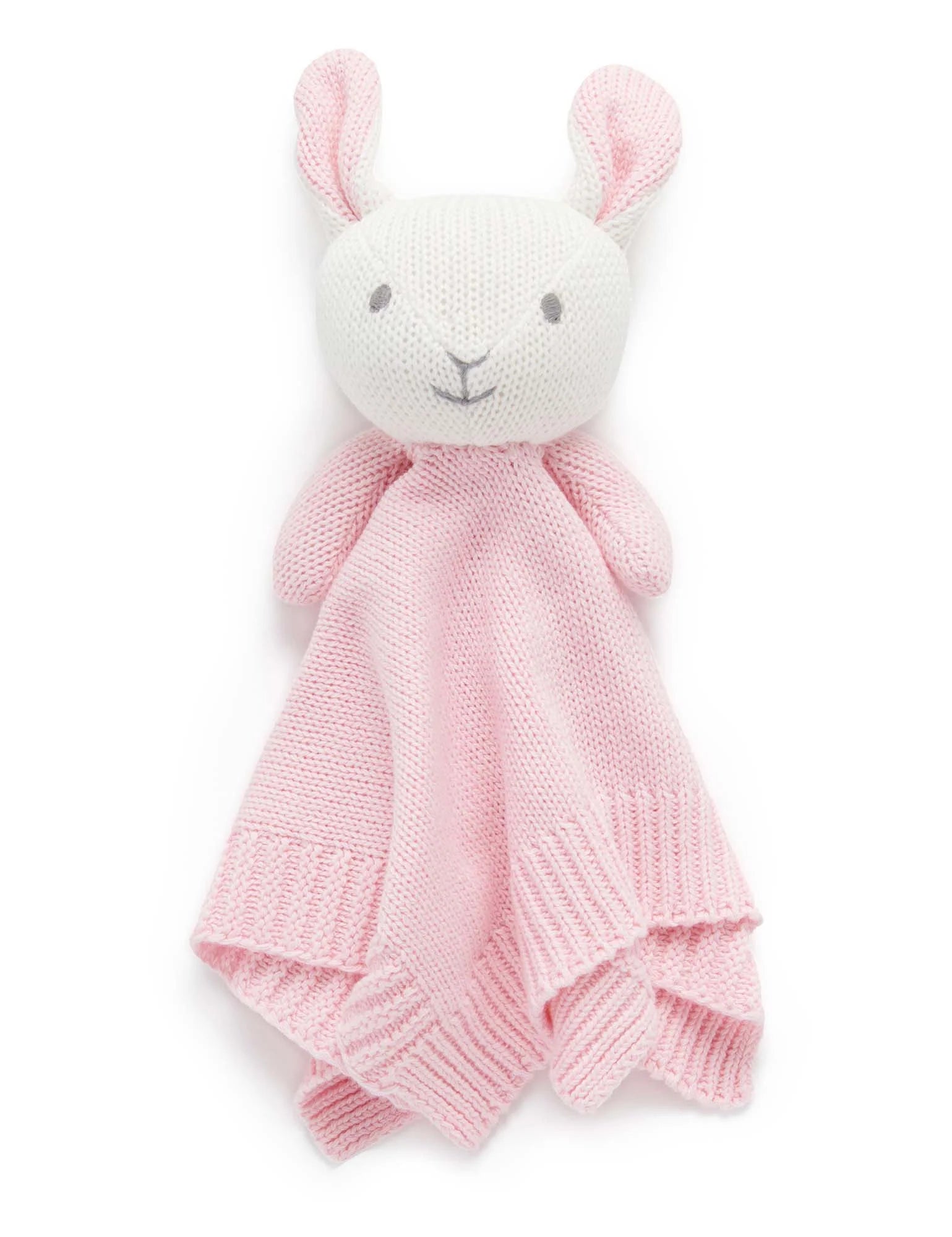 King - size comforters to fit large king - sized beds perfectlyPurebaby Knitted Bunny Comforter - Pink