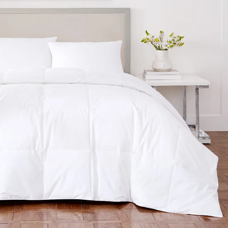 Duck down comforters with a softer feel and good warmth retentionRegency White Goose Down Comforter