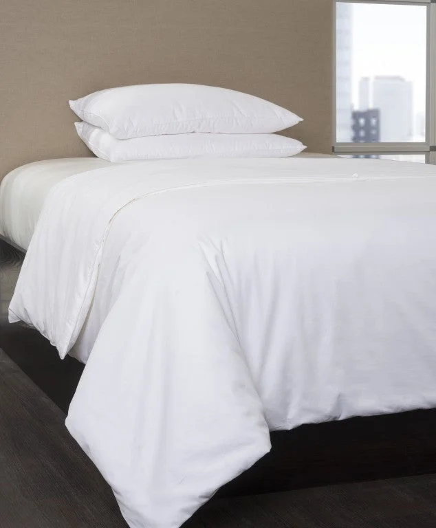 Queen - size comforters for standard queen - sized mattressesSilk-Filled Comforter with Cotton Cover