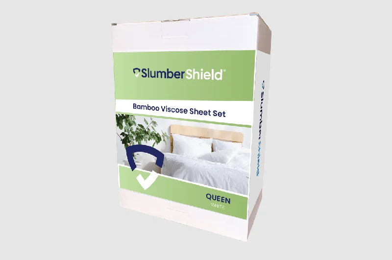 Organic cotton mattresses for a chemical - free sleep surfaceSlumberShield Bamboo Viscose Sheet Set